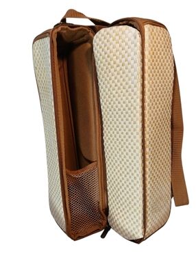 Picnic At Ascot Wine Bottle & Glasses Tote